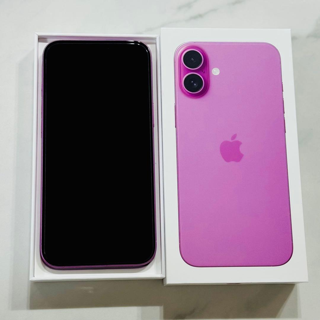 iPhone16 Plus 256GB ピンク SIMフリー 極美品