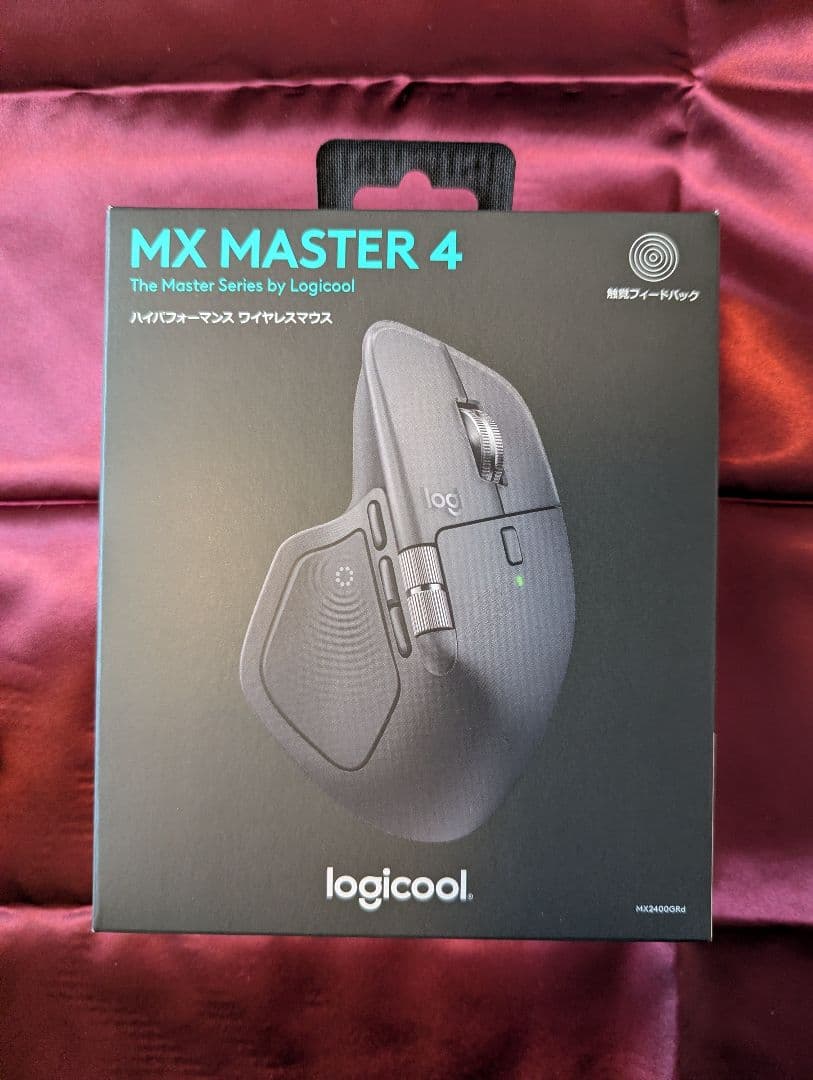 【ほぼ未使用】ロジクール MX MASTER 4 MX2400GRda