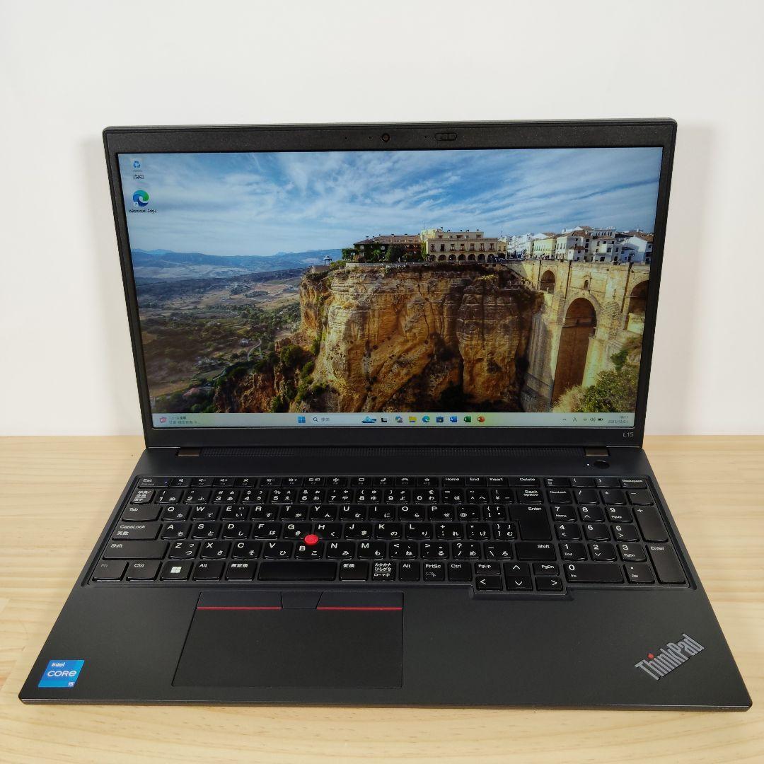 超美品 爆速 ThinkPad L15 12世代i5搭載 16GB 512GB