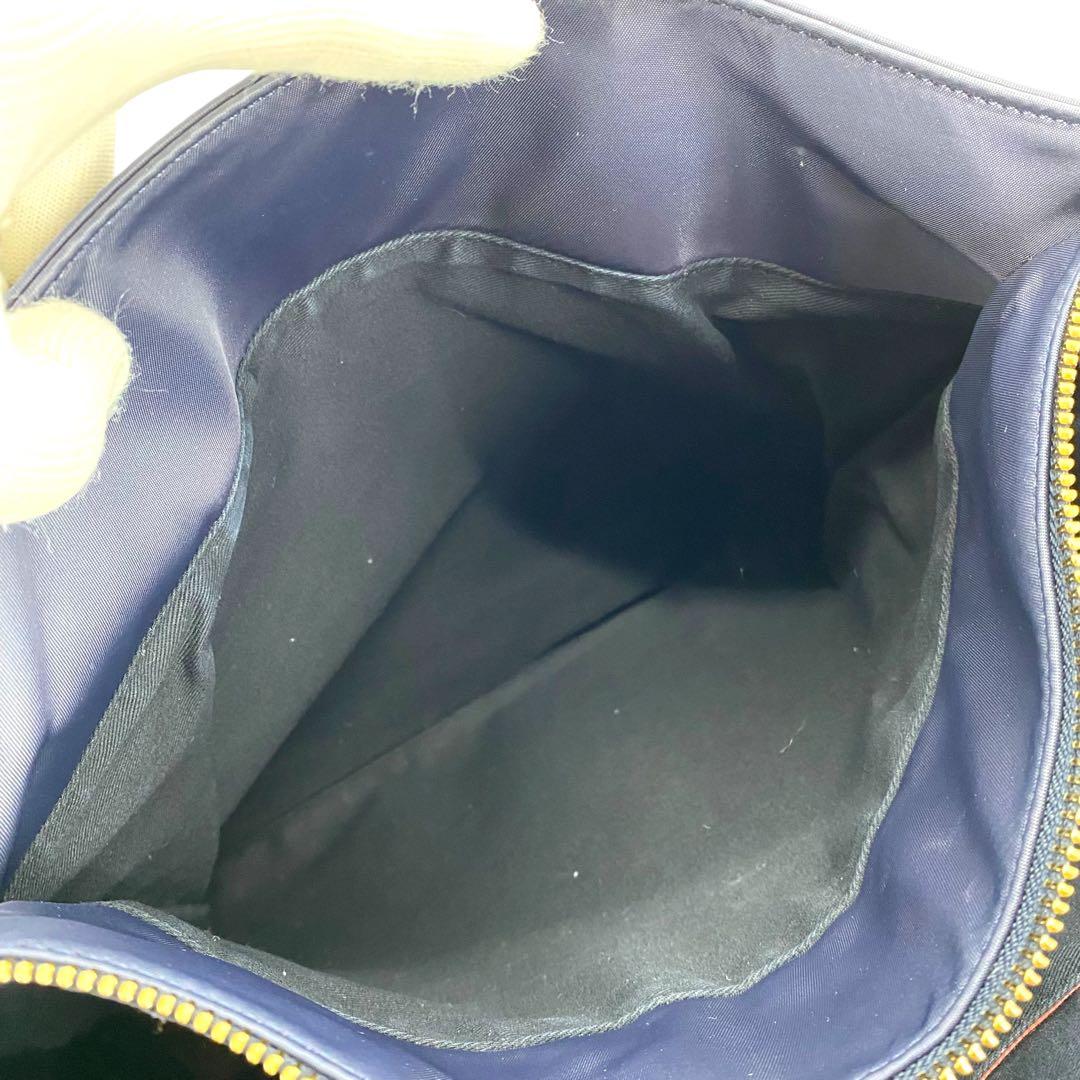 【美品】ポールスミス トートバッグ ビジネスバッグ マルチストライプ A4収納