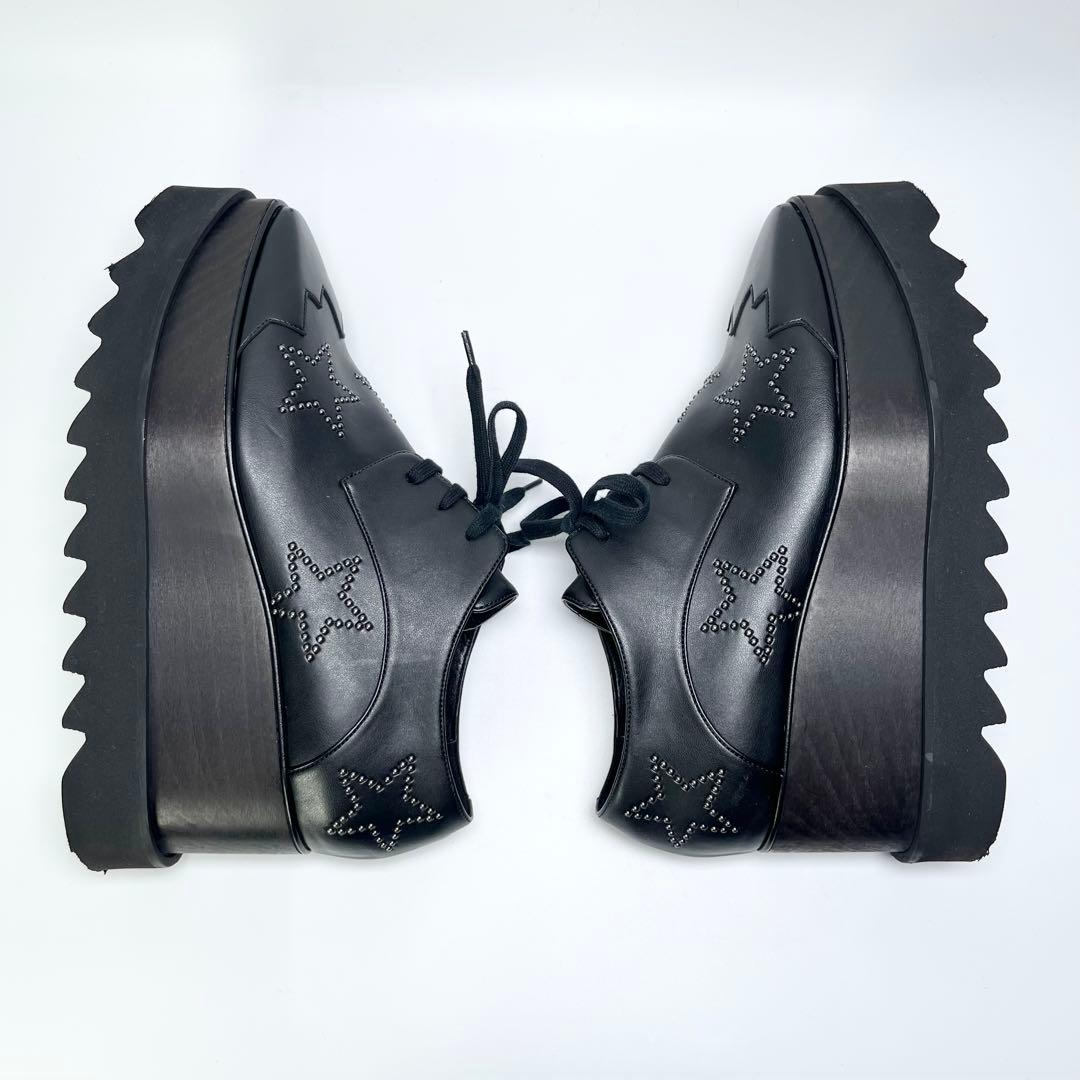 STELLA McCARTNEY　プラットフォームシューズ　Elyse　スタッズ