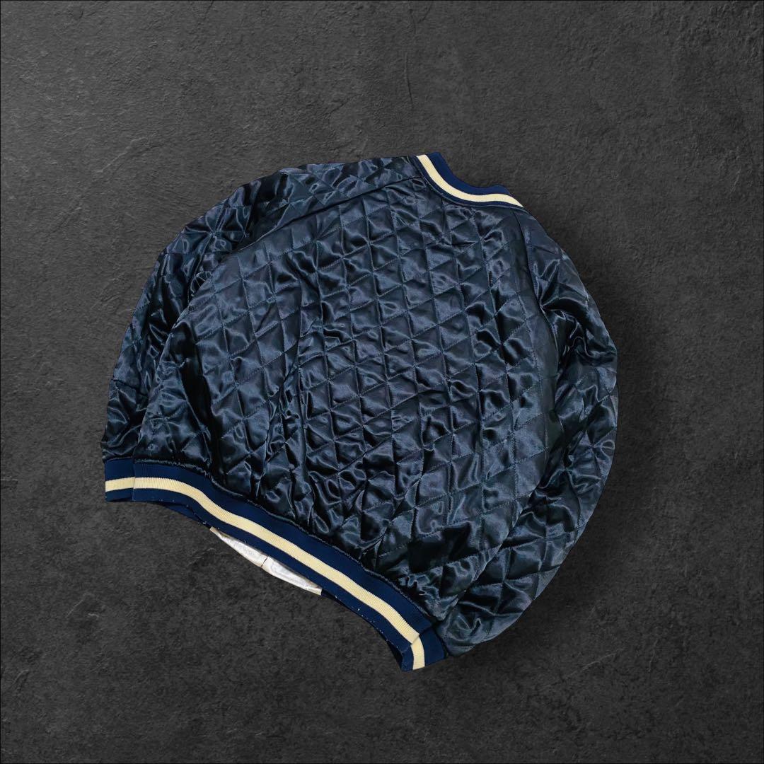 PEAK'D YELLOW リバーシブル スカジャン キルティング 和柄 刺繍