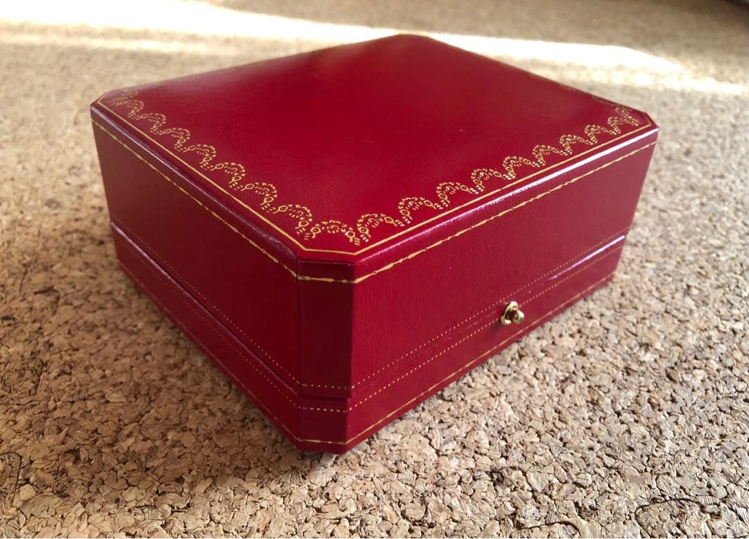 Cartier カルティエ　時計レザー ボックス　箱　正規品