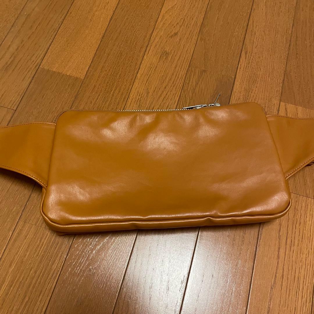 【PORTER】ポーター　キャメル　ボディバッグ　ヒップバッグ　ショルダーバッグ