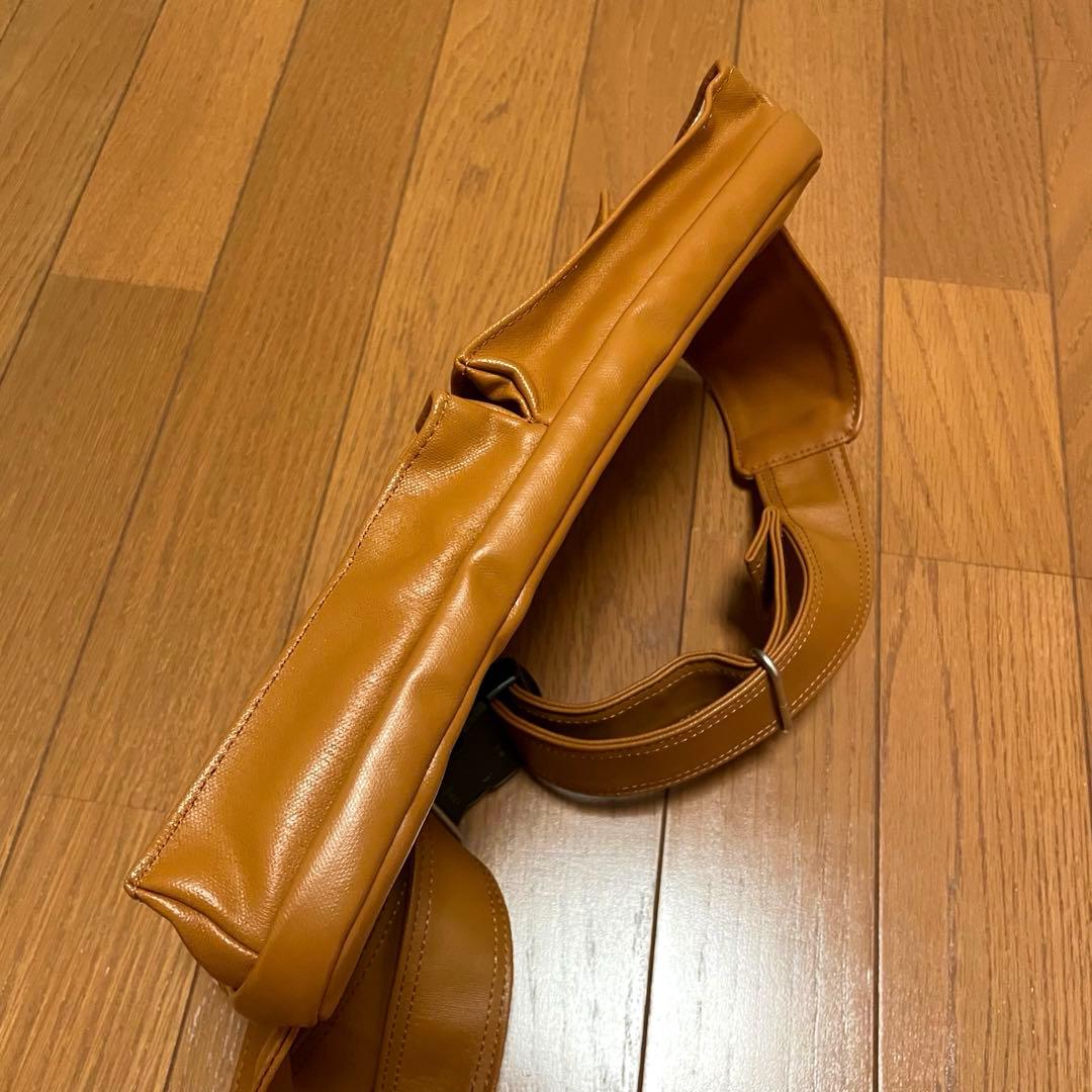 【PORTER】ポーター　キャメル　ボディバッグ　ヒップバッグ　ショルダーバッグ