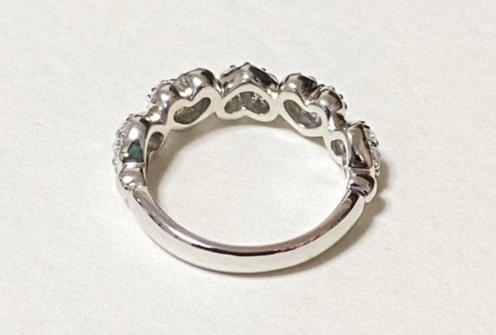 み*や様 ポンテヴェキオ　ハート♡ダイヤモンドリング　5号