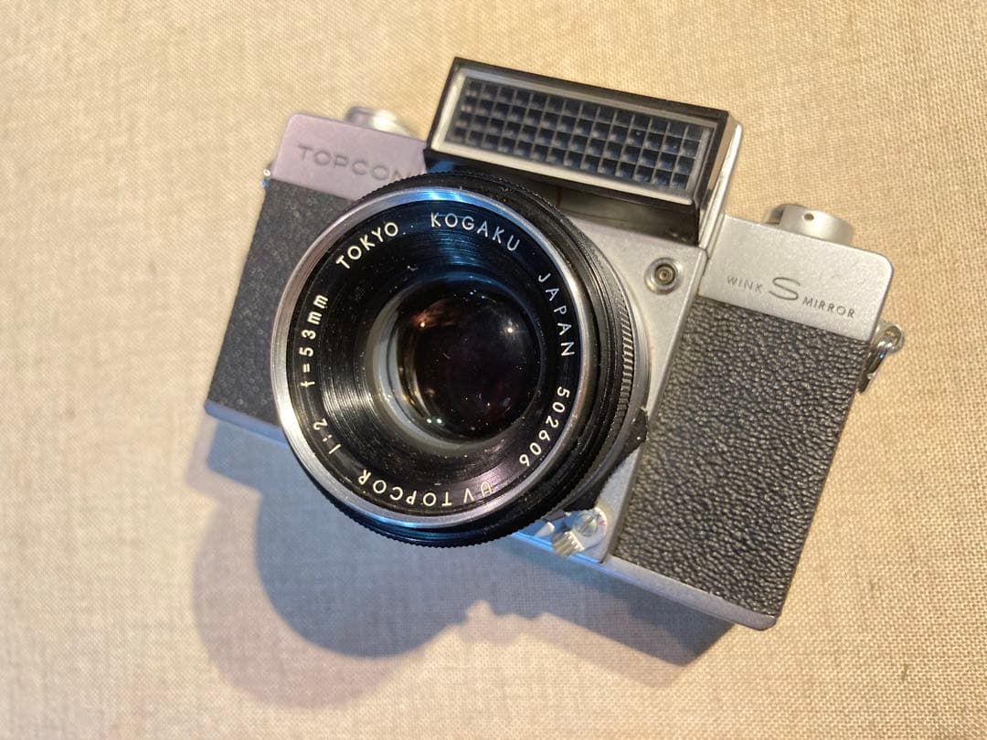 珍しい！　ユニークなデザイン　TOPCON WINK S MIRROR