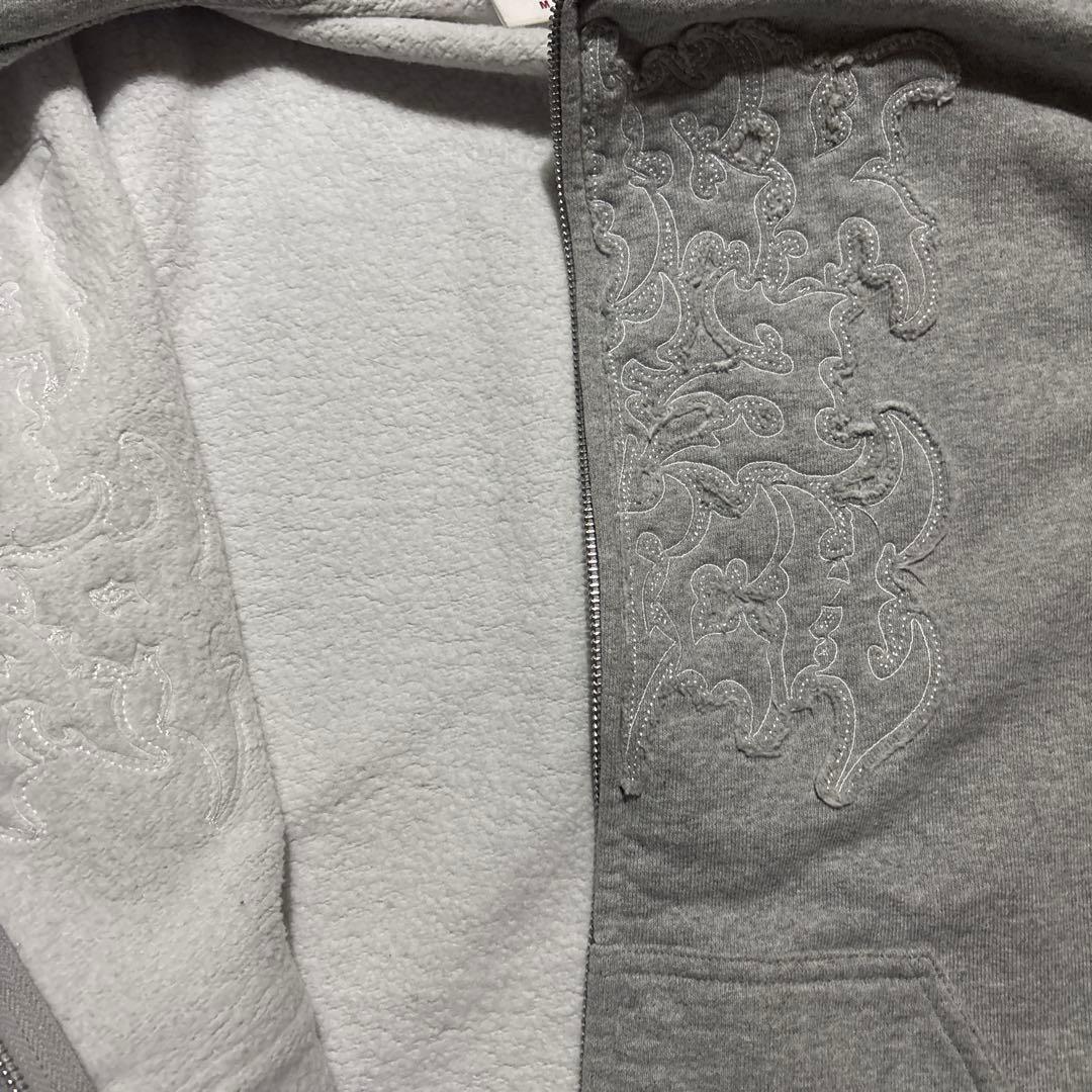 THE BLACK EYE PATCH ZIP HOODIE 即完モデル M