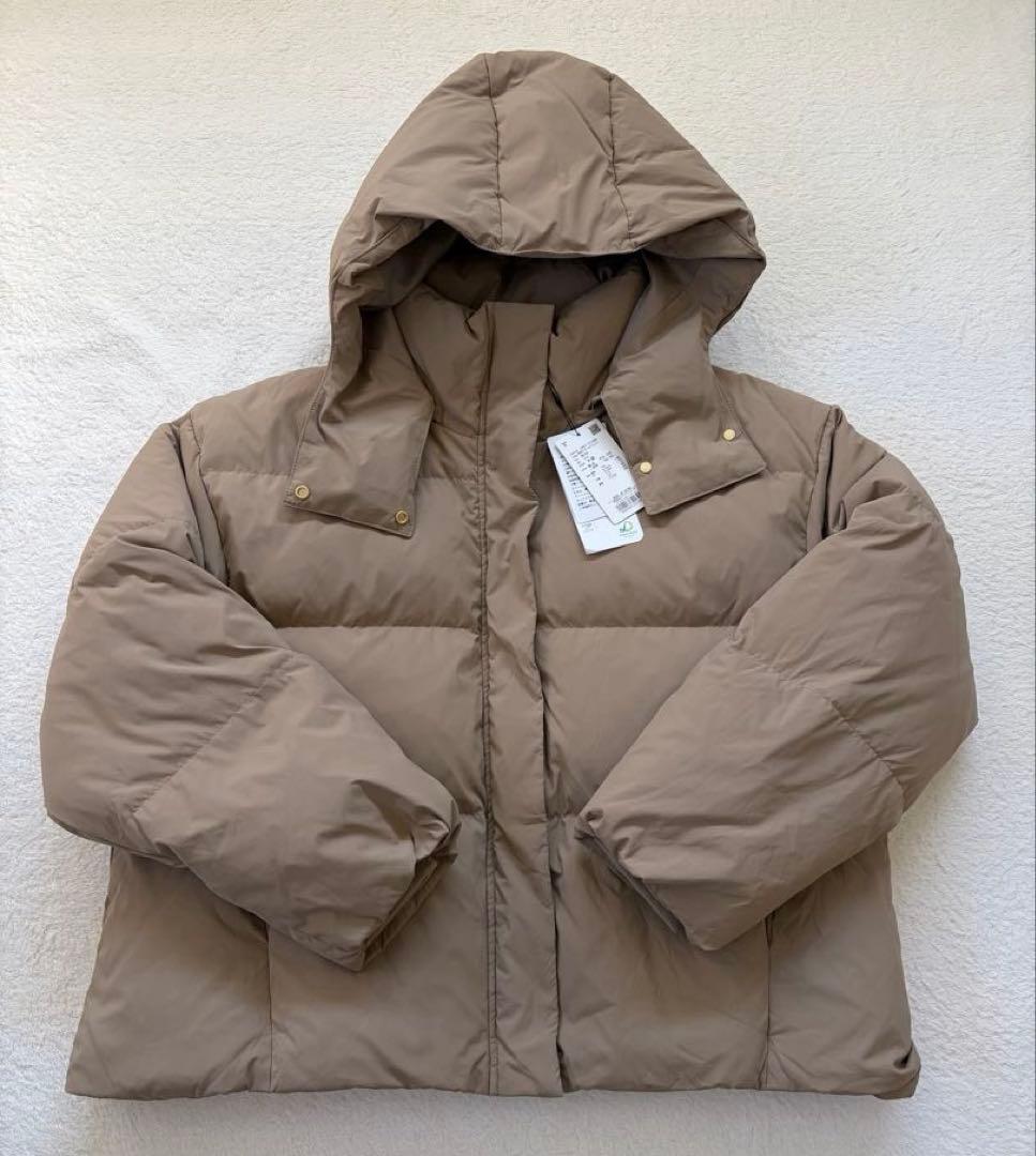 新品未使用　アーバンリサーチ　2WAYフーデットダウンコート　ベージュ　38