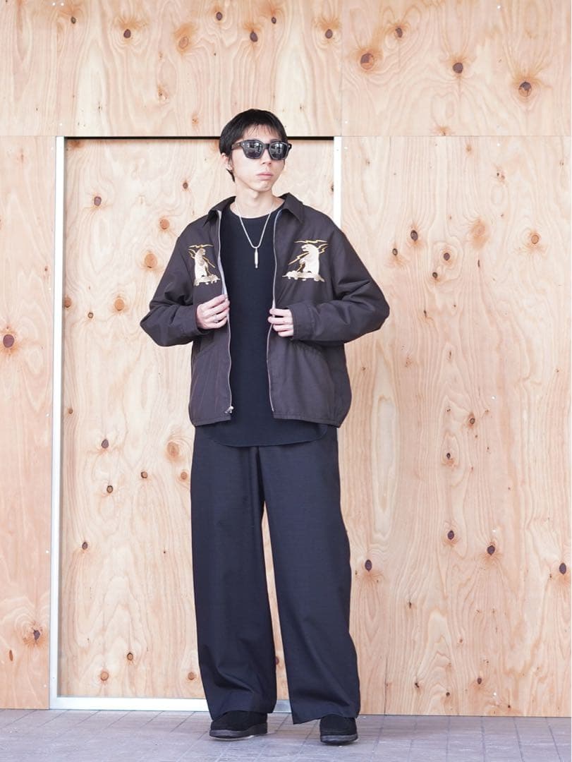 Gold alaska jacket スカジャン　aged model