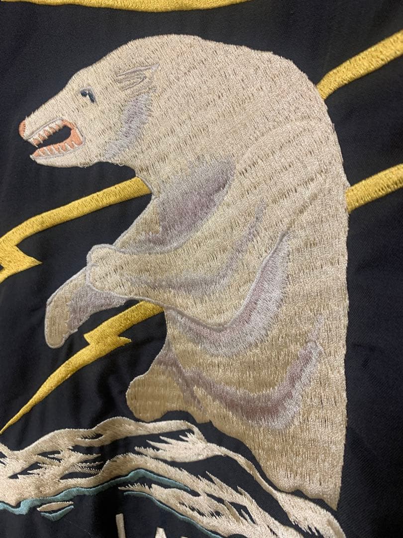 Gold alaska jacket スカジャン　aged model