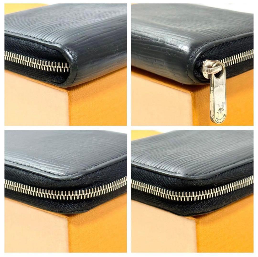 LOUIS VUITTON ルイヴィトン エピ ジッピー パース ブラック