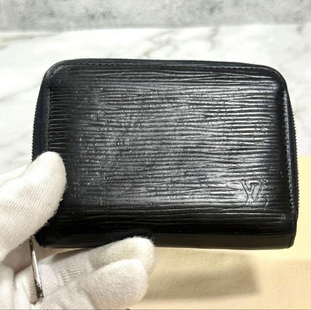 LOUIS VUITTON ルイヴィトン エピ ジッピー パース ブラック