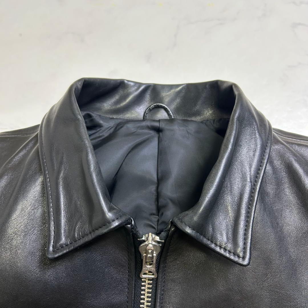 ジャケット・アウター NO,NO,YES! LEATHER JACKET HORSE-HIDE BLK