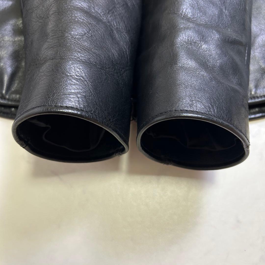 ジャケット・アウター NO,NO,YES! LEATHER JACKET HORSE-HIDE BLK