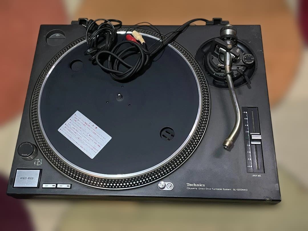 Technics SL-1200 MK-3 ターンテーブル ジャンク テクニクス