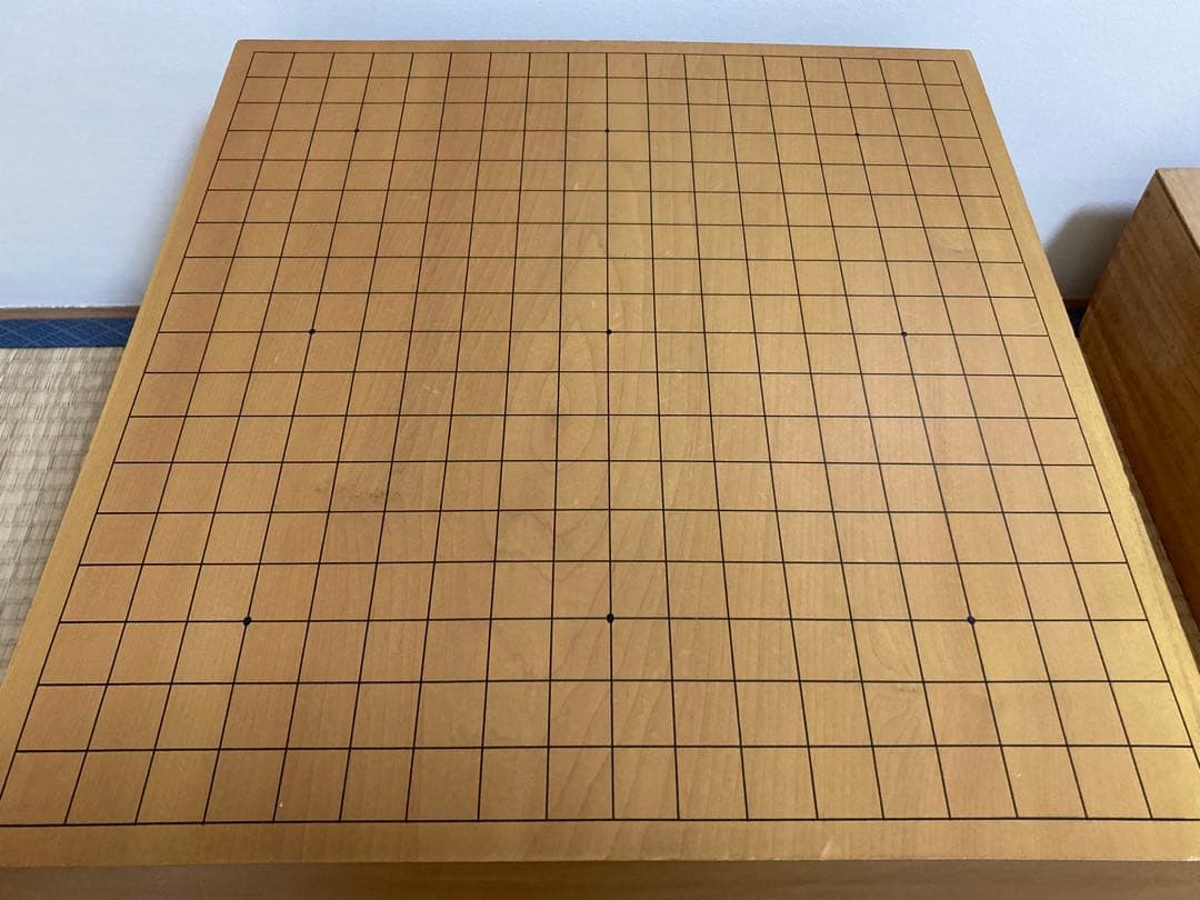 【囲碁】本榧碁盤 岡村碁盤店 岡村虎吉作