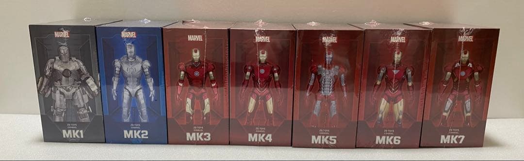 MARVEL アイアンマン MARK I-VII・ホールオブアーマー