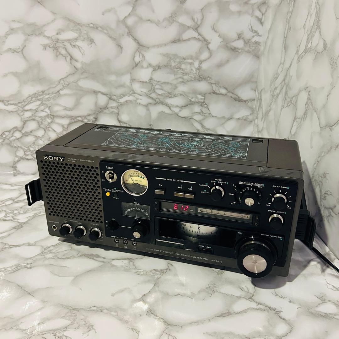 SONY ICF-6800 バンドレシーバー BCLラジオ