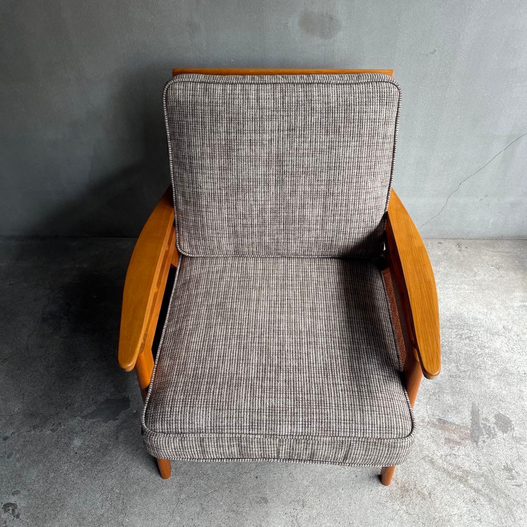 極美品　ACME Furniture ウィッカーラウンジチェア