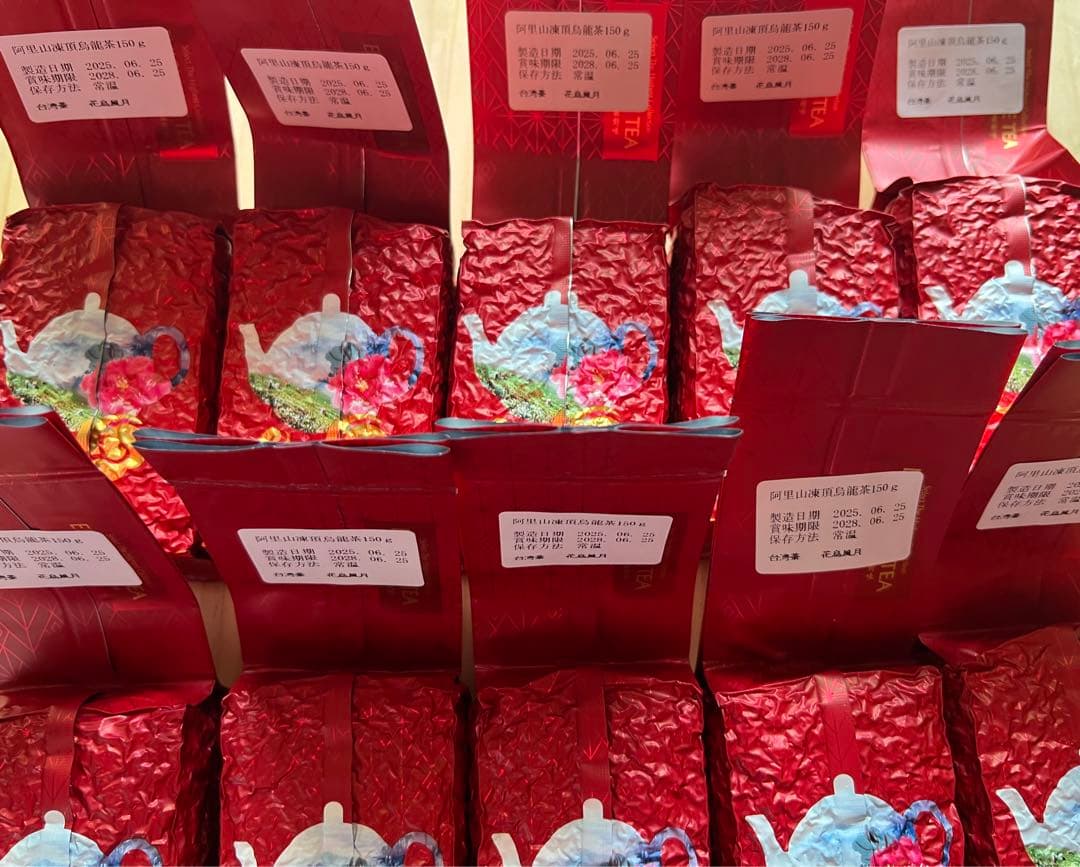 台湾茶 阿里山凍頂烏龍茶 x5 紅茶x5