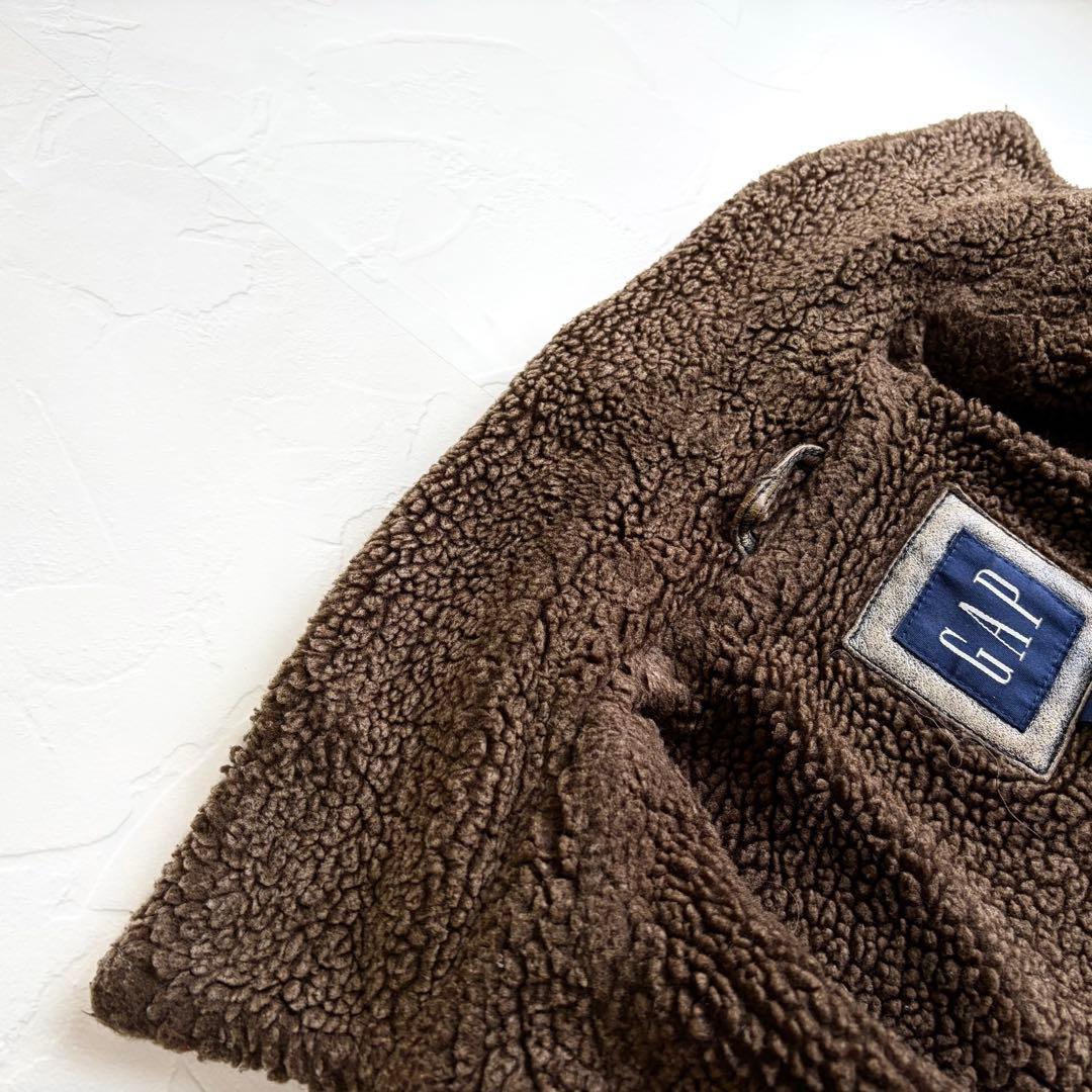 【old gap】Cow leather car coat 90's