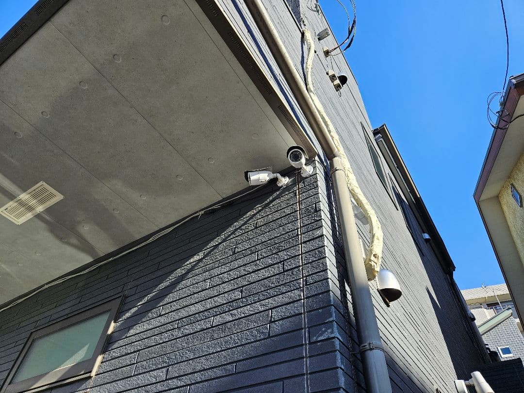 防犯カメラ 3台セット レコーダー付き　LANケーブルタイプ