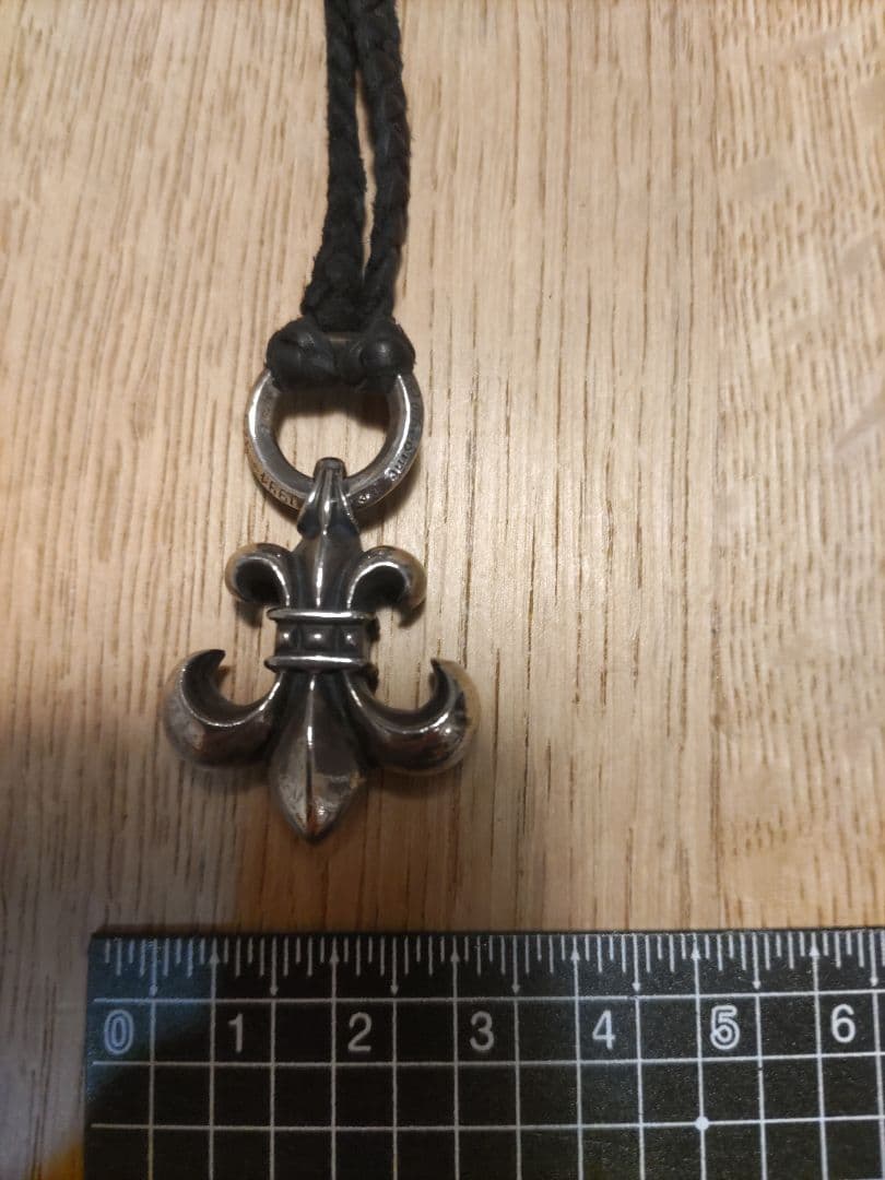 クロムハーツ1994年製　ユリモチーフチョーカー