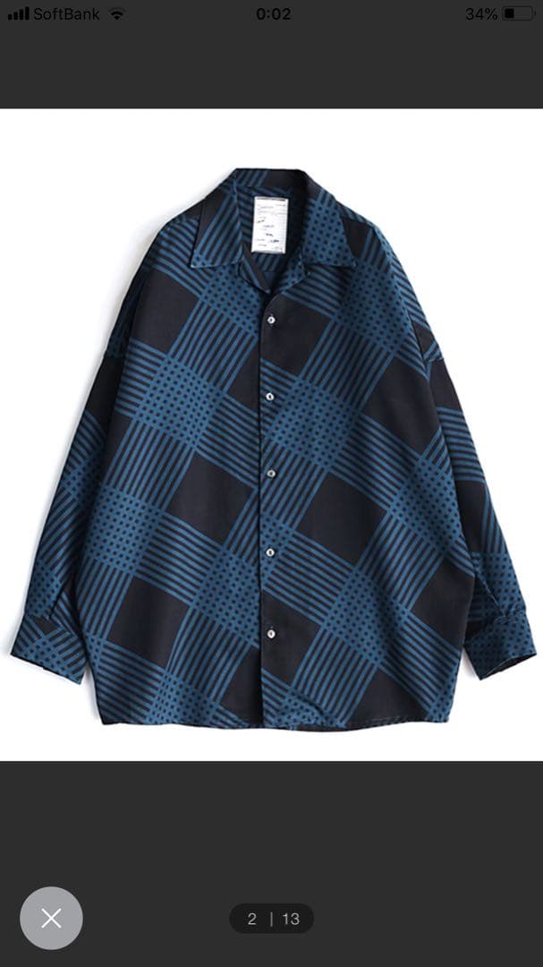 BIAS CHECK BIG SHIRTS SHAREEF  最終価格