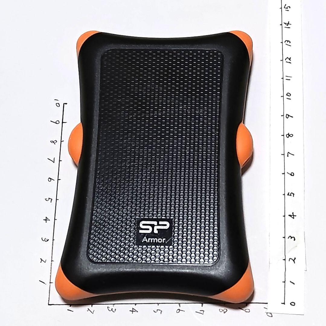 ♦️①シリコンパワーUSB3.0 Armor A30 ポータブルHDD 2TB