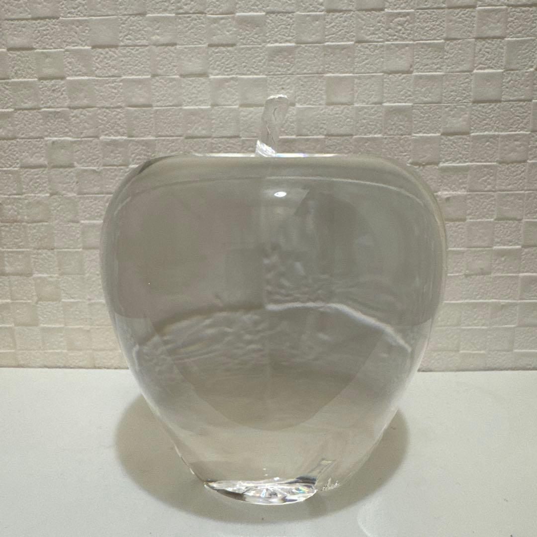 Steuben Glass クリスタルガラス りんご
