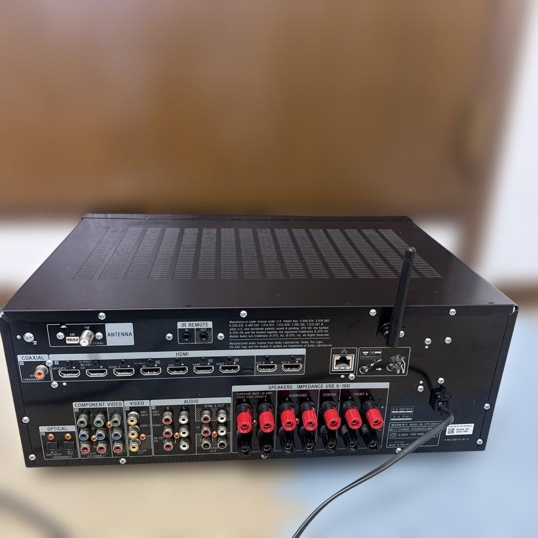 SONY AVアンプ ブラック