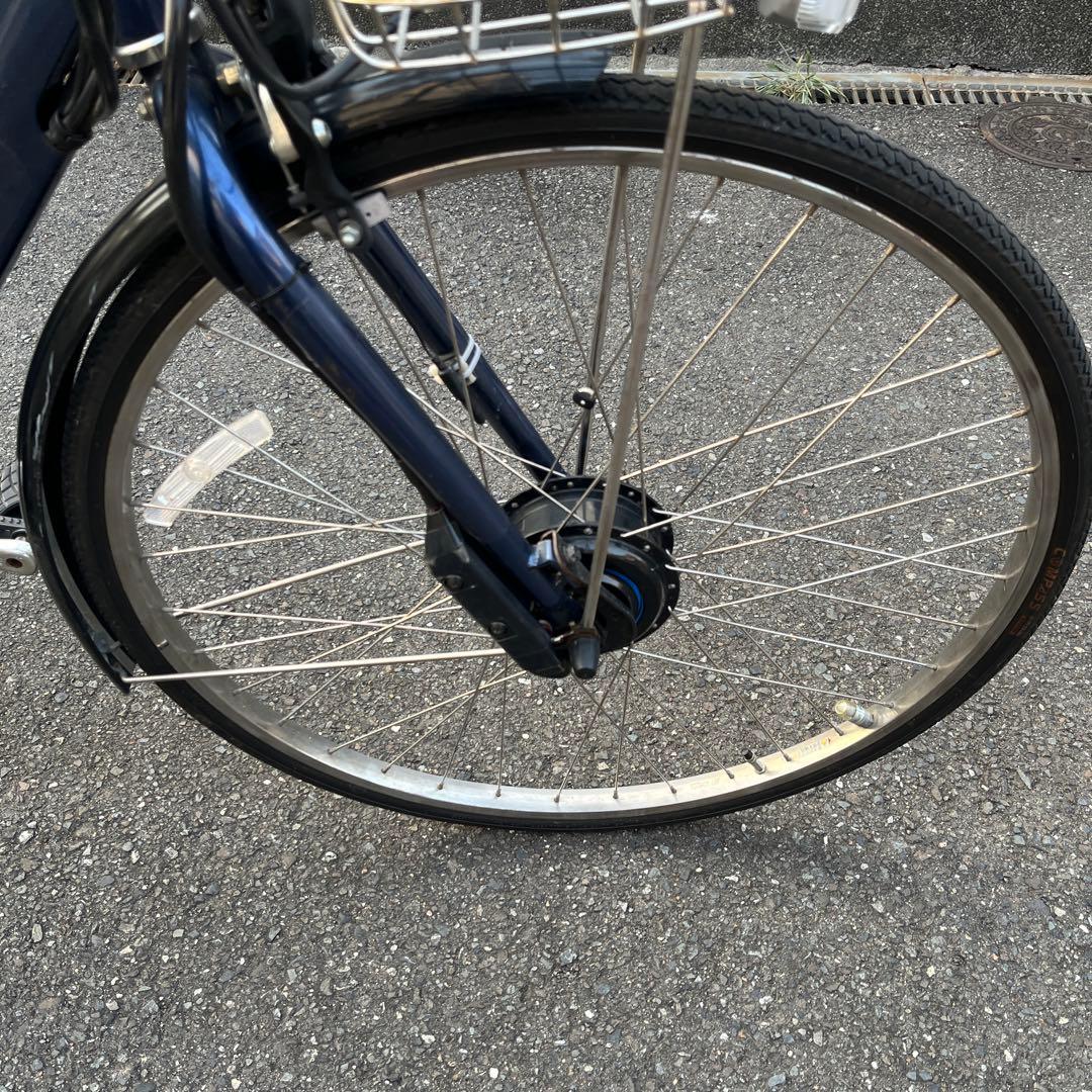 送料込み ブリヂストン アルベルトE 27インチ ブルー 電動アシスト自転車