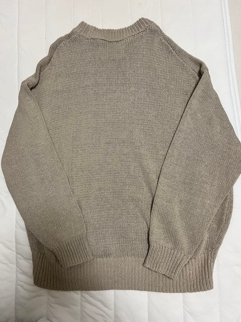【トゥデイフル】人気商品/ラウンドヘムリネンニット/フリーサイズ/試着のみ