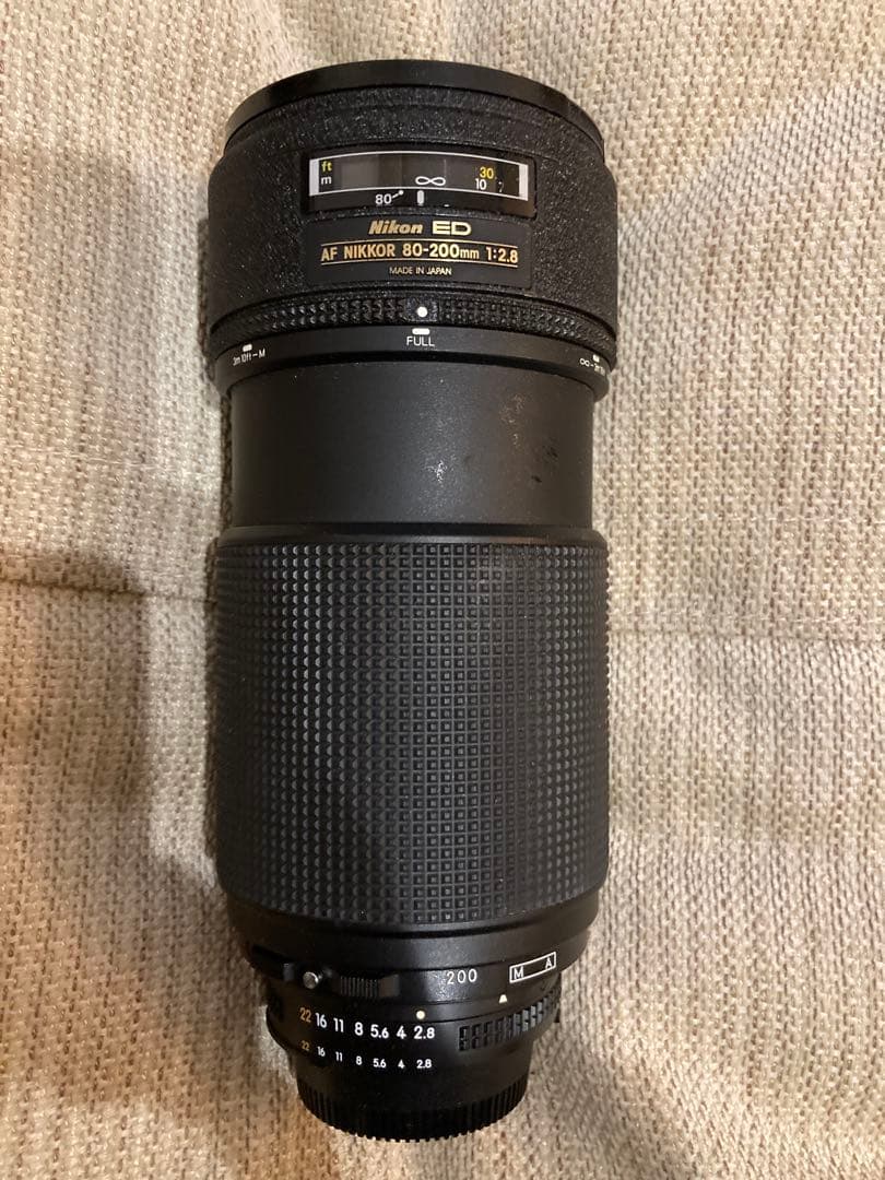 パ*コ様 使用感あり　Nikon F4 一眼レフカメラ MB-21付き　レンズ四