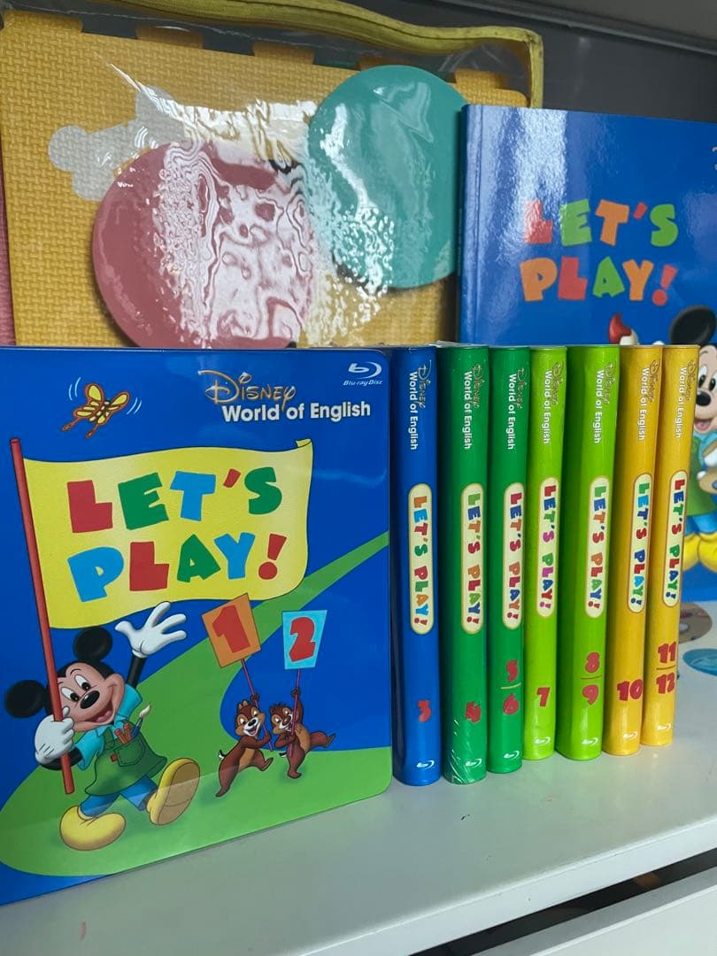DWE ディズニー英語システム　レッツプレイセット　Blu-ray 40