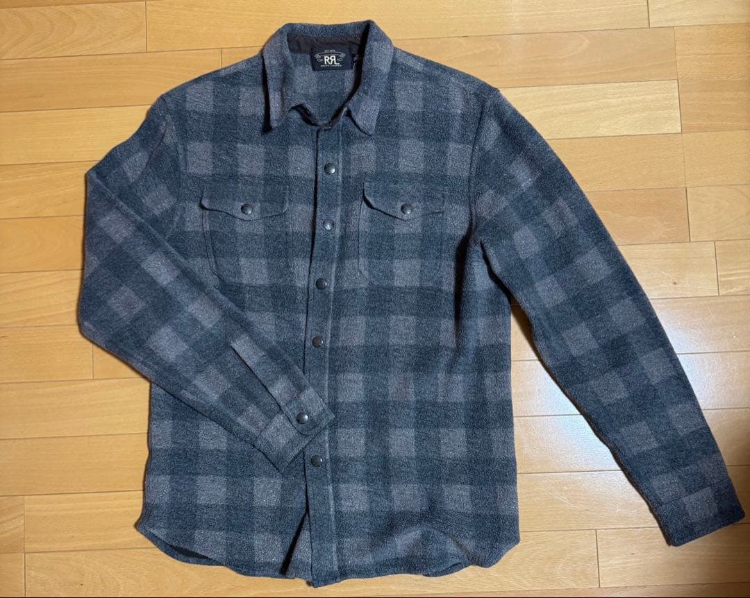 トップス RRL CHECK WORK SHIRTS