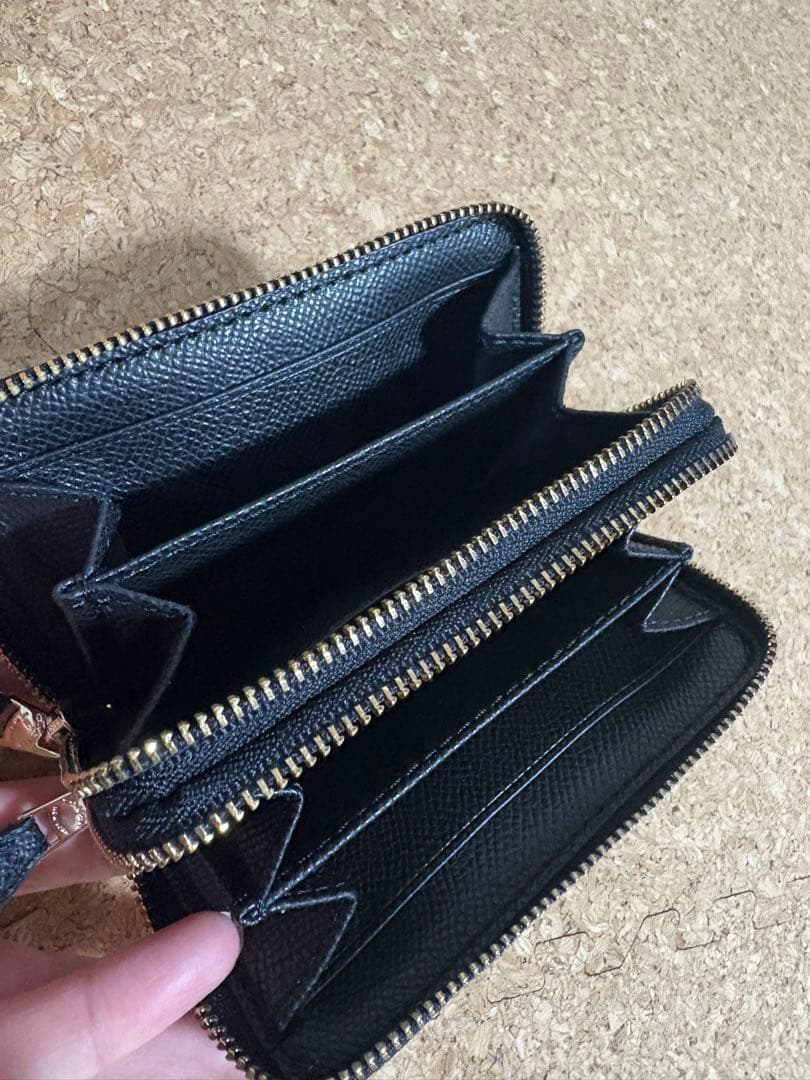 【kaz】COACH ダークブラウン　レザー ケース