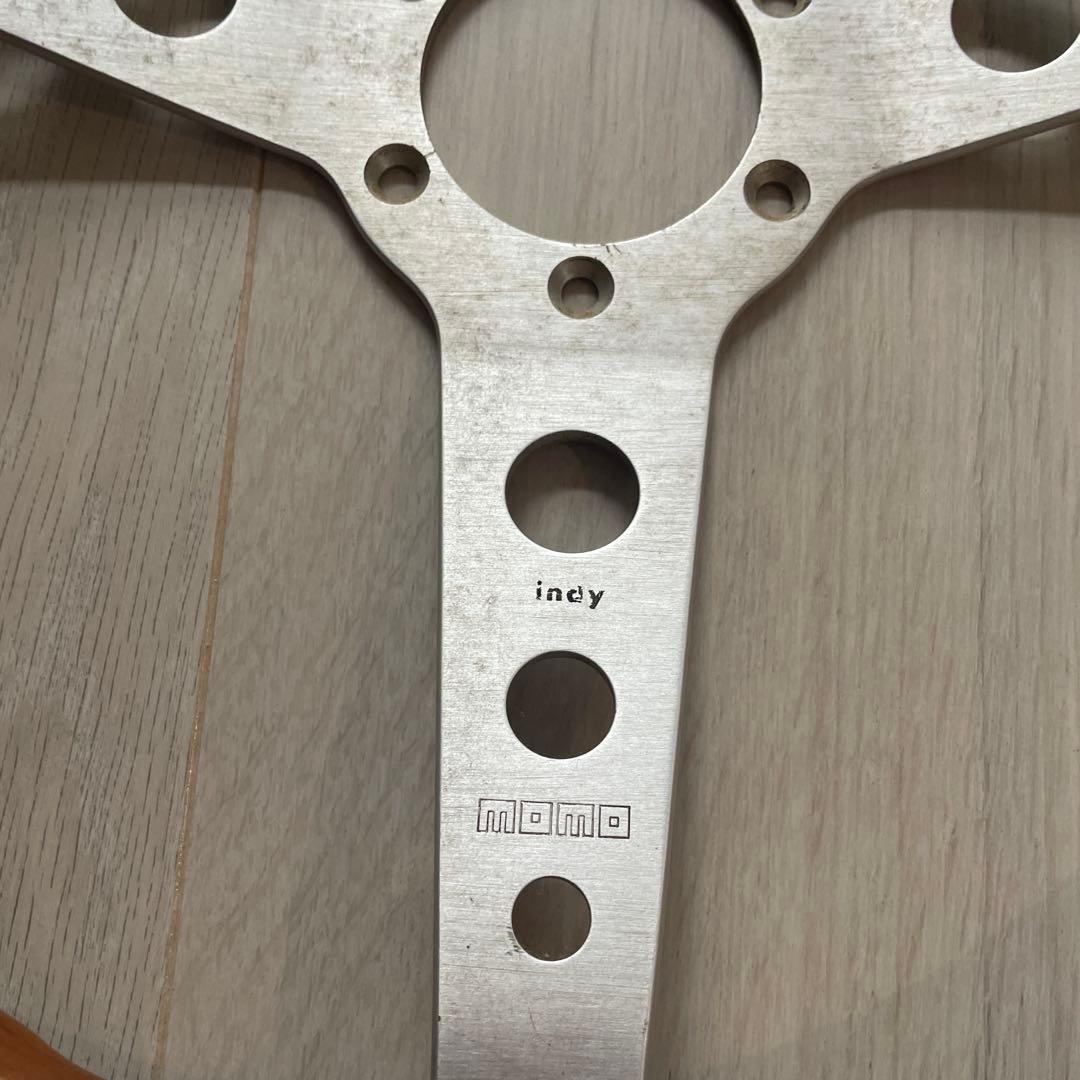 MOMO INDY ステアリングホイール（ウッド・クラシック） 直径：約37cm