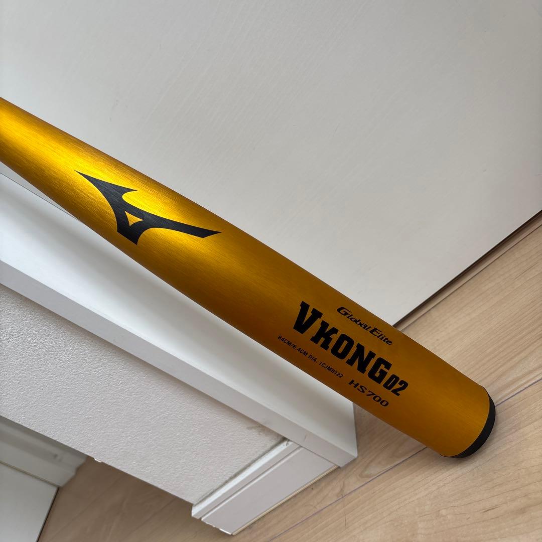 新基準硬式バット 高校野球対応 Vコング02 ミズノ ミドルバランス 84cm