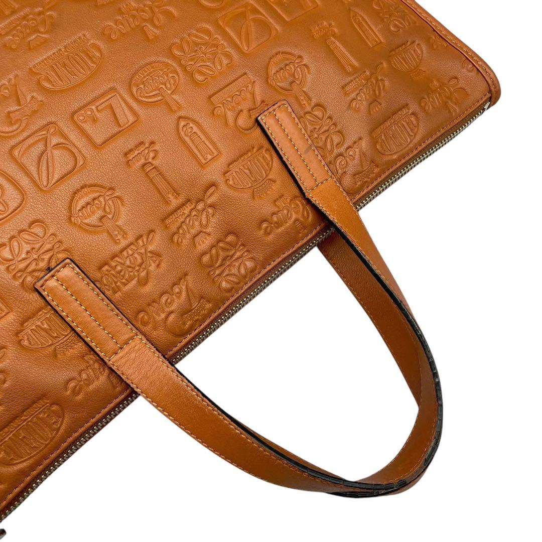 170年限定モデル✨️LOEWE ビジネスバッグ アナグラム A4可 レザー