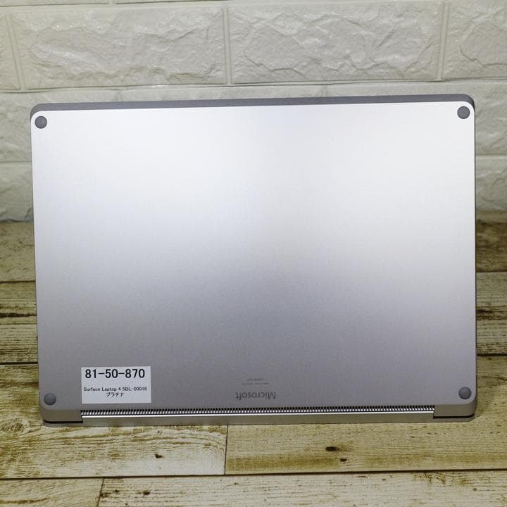 かにちゃんsurface laptop 4 バッテリー良好 タッチパネル