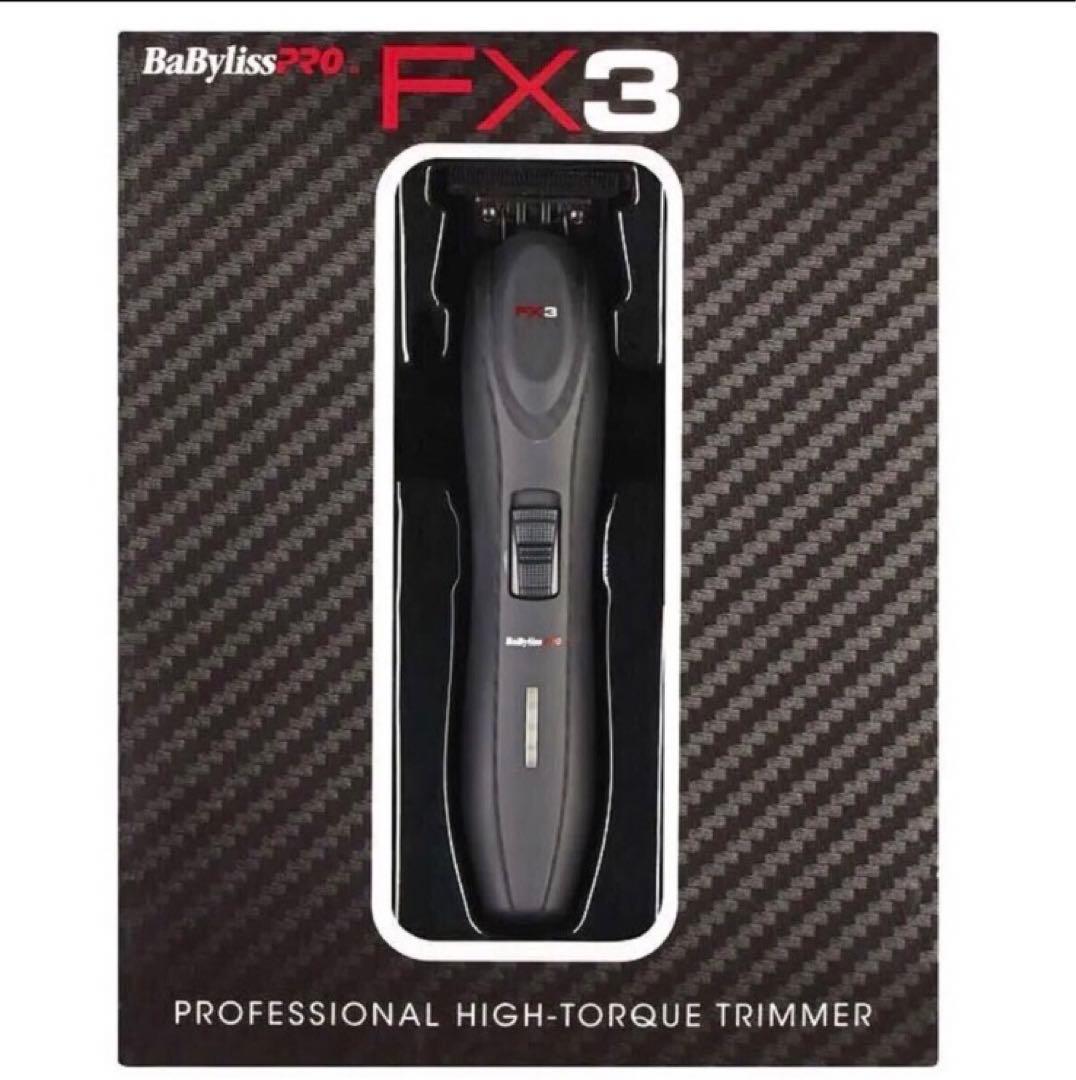 BaByliss Pro FX3 Trimmer Black レア　バリカン
