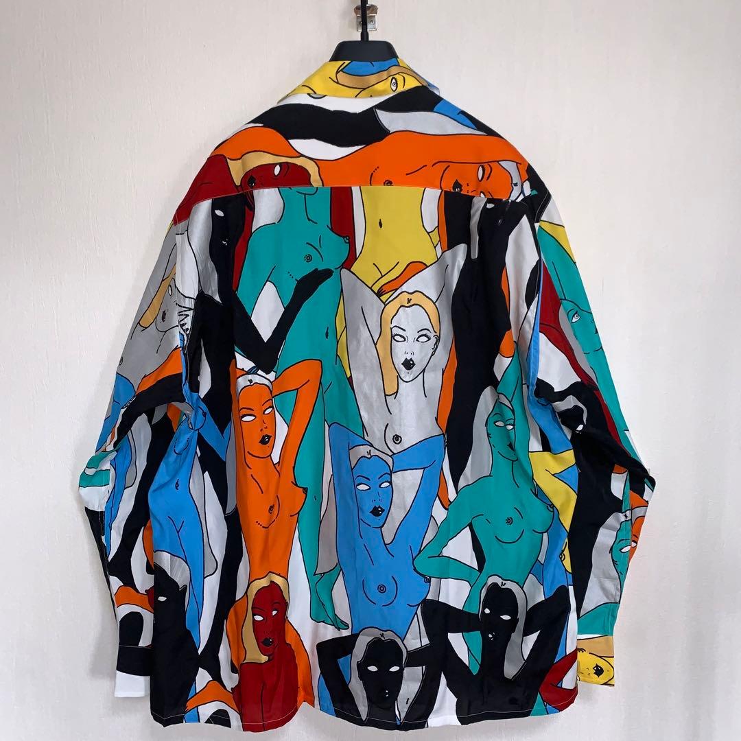 XL【WACKOMARIA】天国東京百女柄図 SHIRT／新品タグ付／送料込