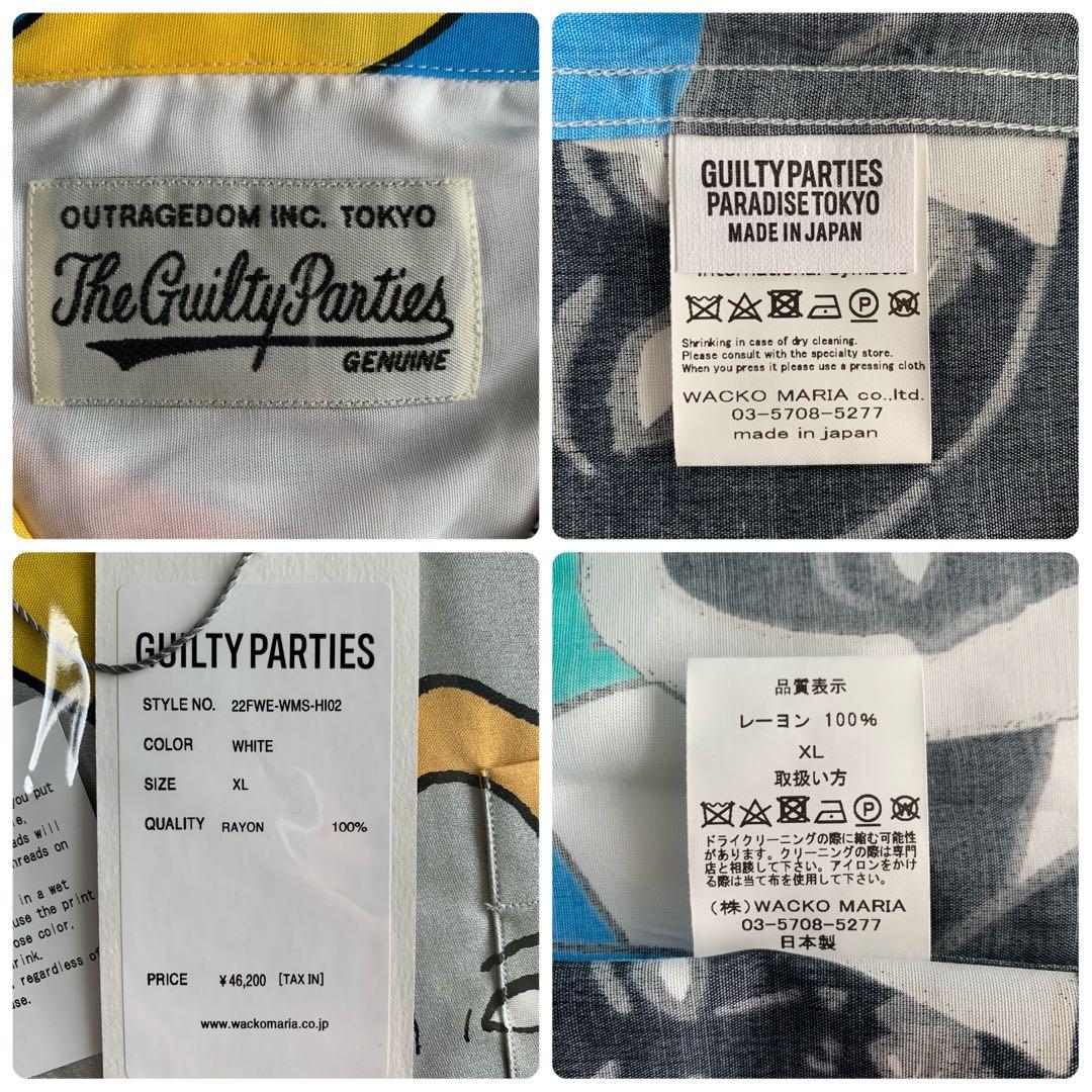 XL【WACKOMARIA】天国東京百女柄図 SHIRT／新品タグ付／送料込