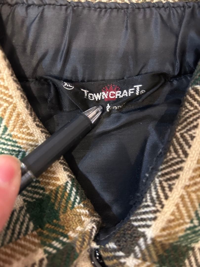 60s TOWNCRAFT チェック柄ネルシャツ LBIG MACペンドルトン