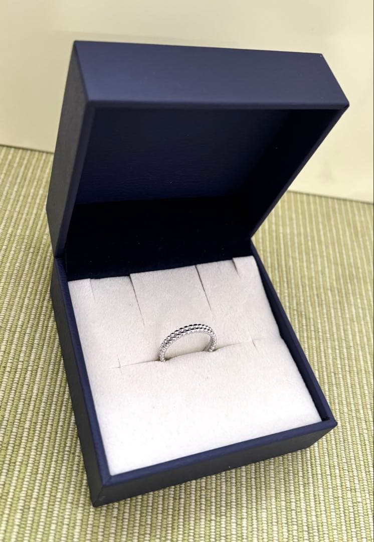 シルバー925 ビーズリング 9号（USサイズ5号）