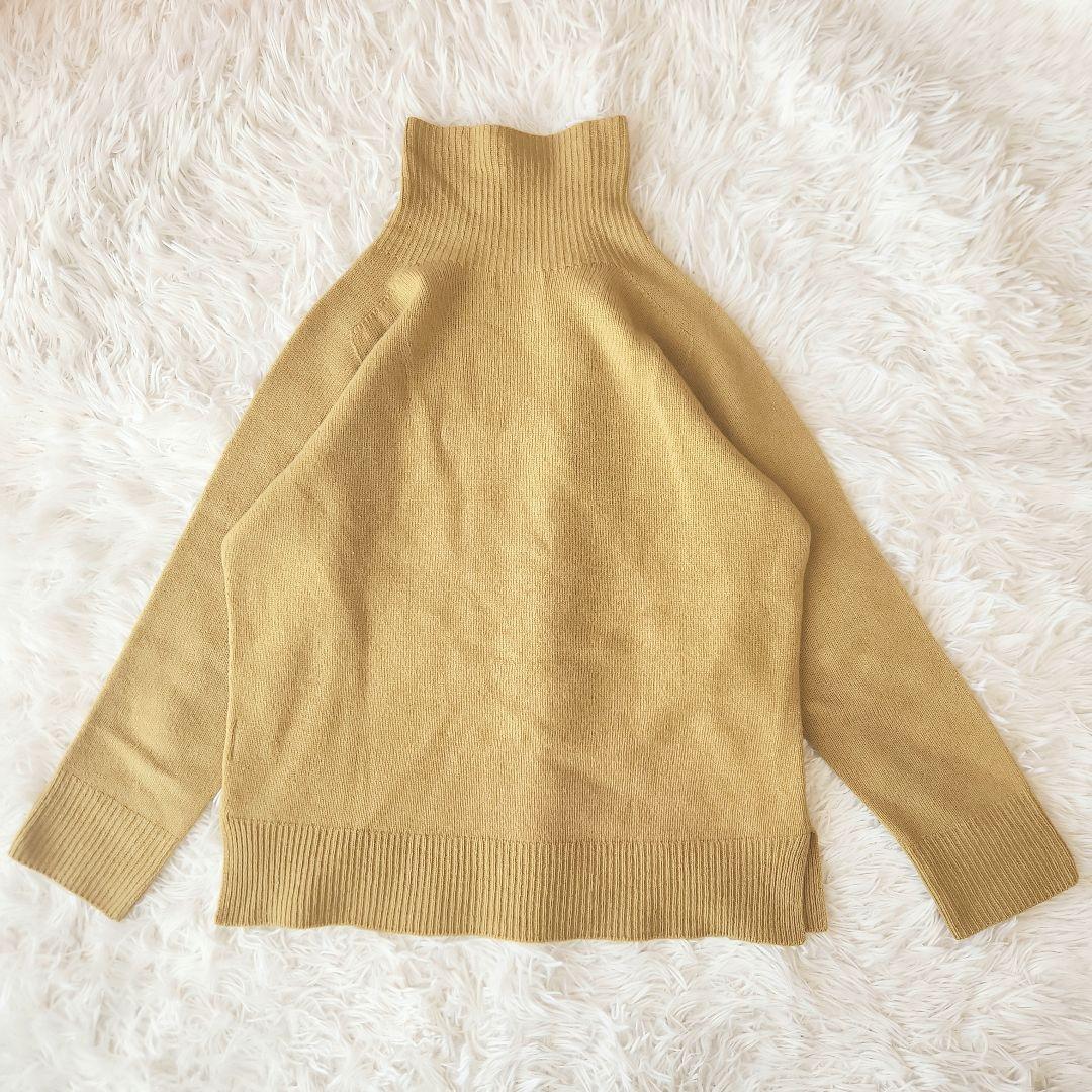 マーガレットハウエル 20AW ウール カシミヤ タートル ネック ニット Ⅱ