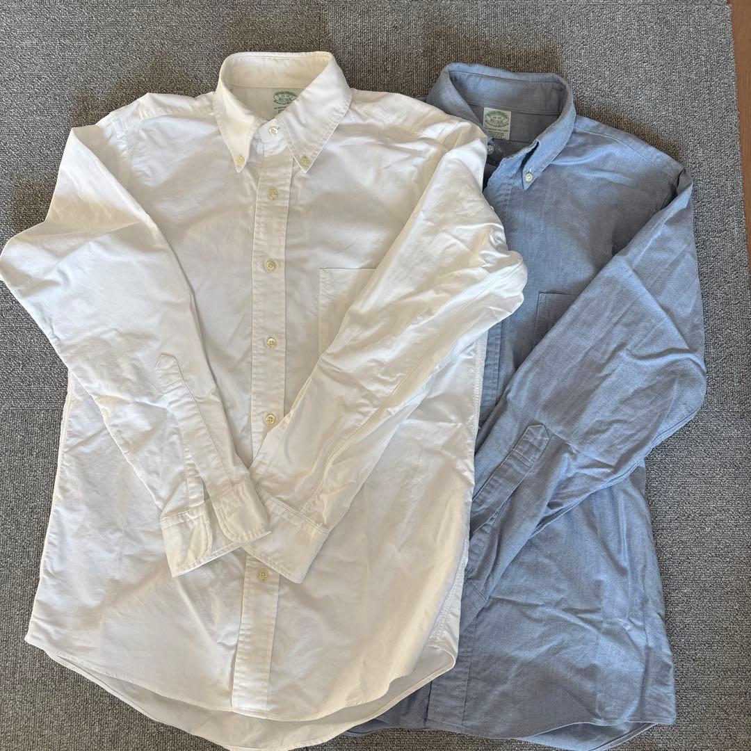 Brooks Brothers オックスフォードシャツ2枚madeinUSA