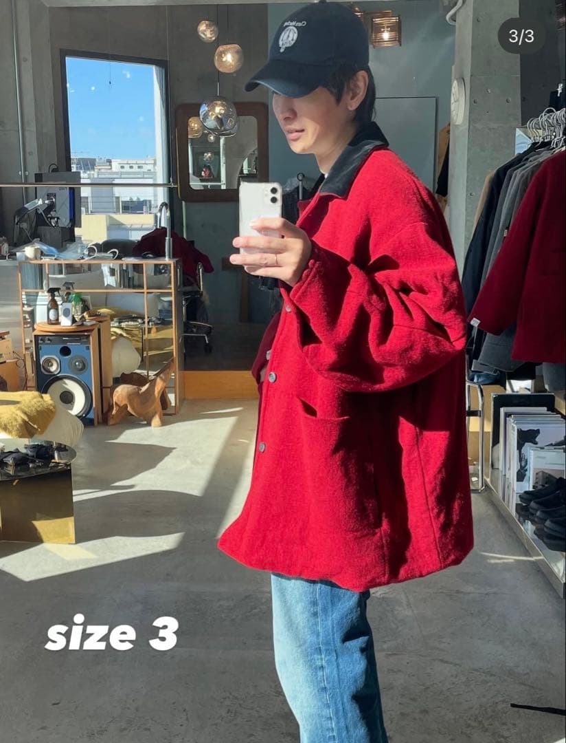 ジャケット・アウター SUNSEA HARRIS TWEED PHARAOH JACKET size2